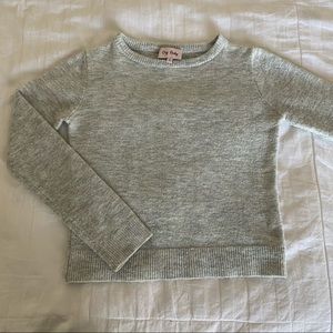Crybaby Early Morning Sweater light grey